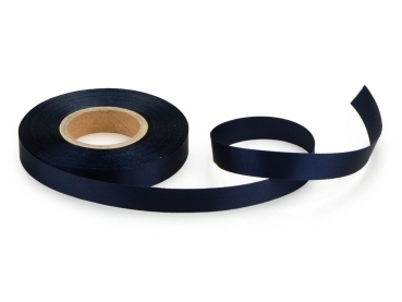 Satin Ribbon - 14mm x 30m - Indigo Blue